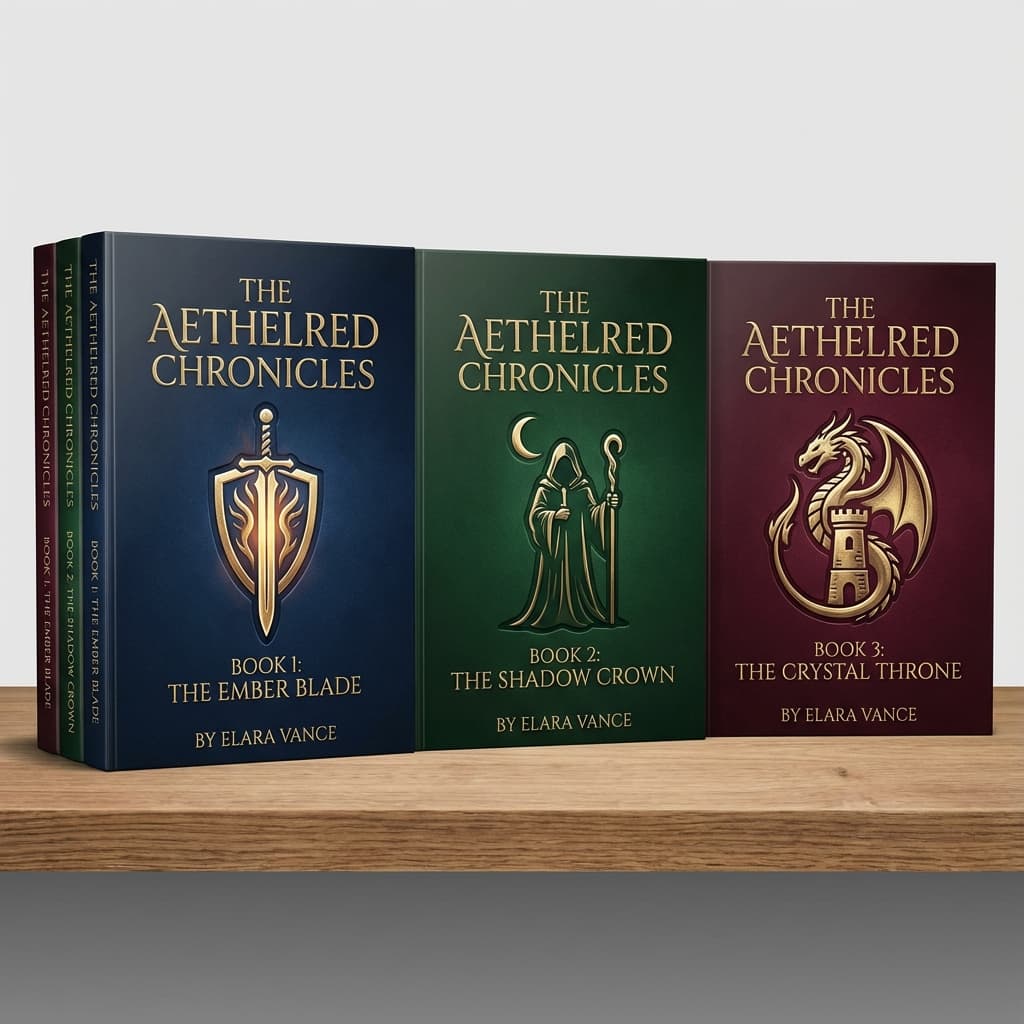 How to Design a Series of Book Covers That Look Cohesive