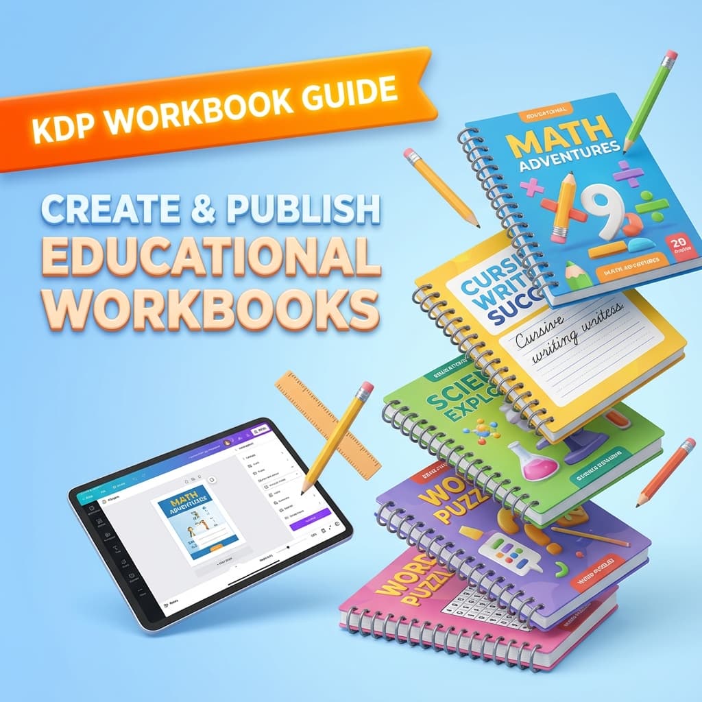 Educational Workbooks for KDP: The Study Guide Strategy for Passive Income