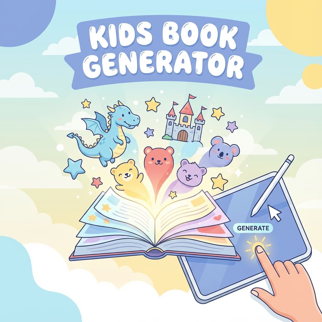 Create Best-Selling Children's Books with Our Kids Book Generator
