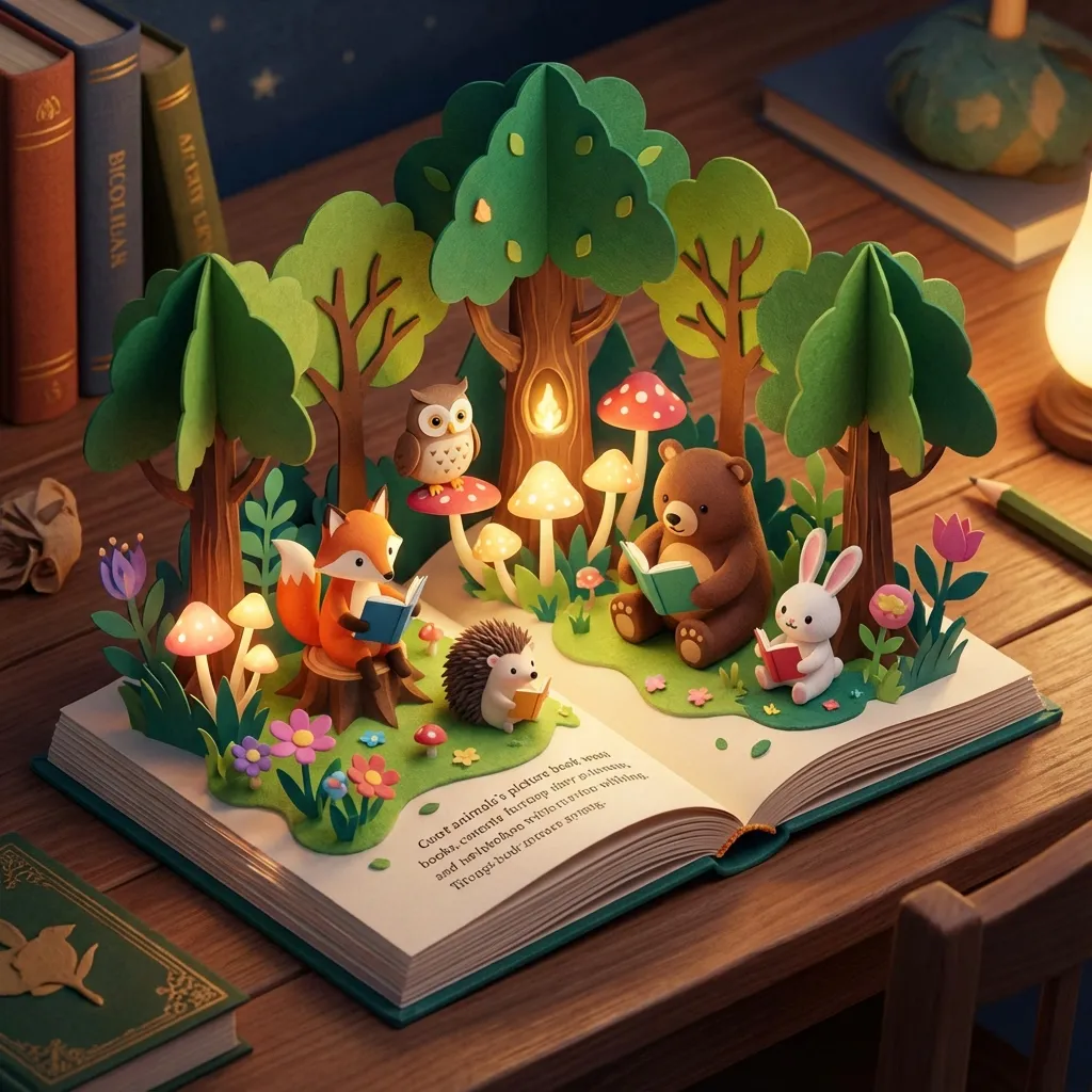 Kids picture book creation and marketing guide for Amazon KDP showing illustration methods and publishing