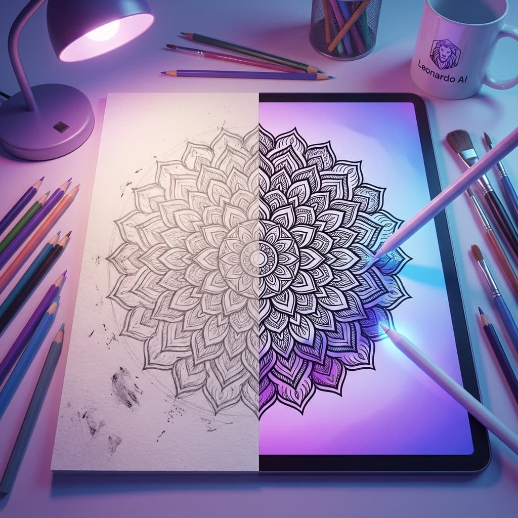 Leonardo AI for KDP Interiors: Master Free AI Tools for Coloring Books & Illustrations