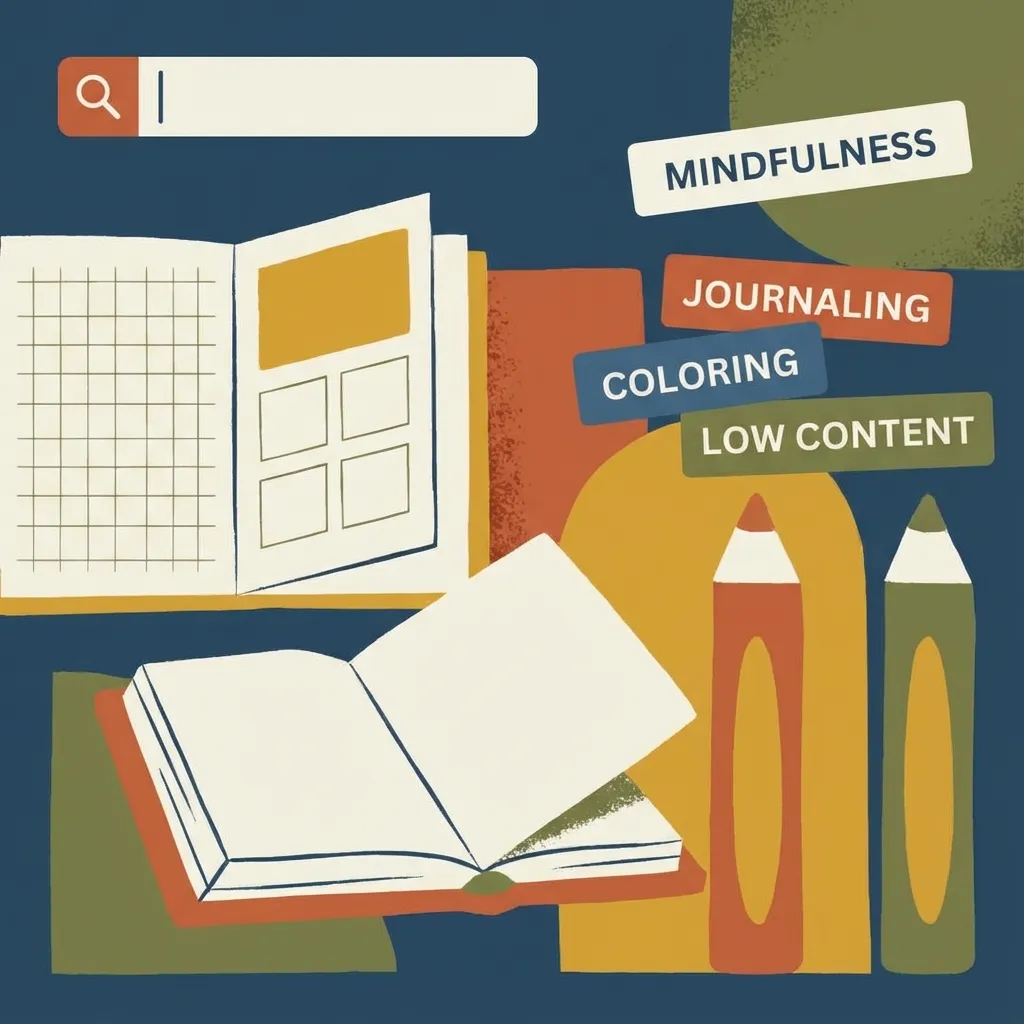 Low-content book keyword strategies for Amazon KDP journals, planners, and activity books