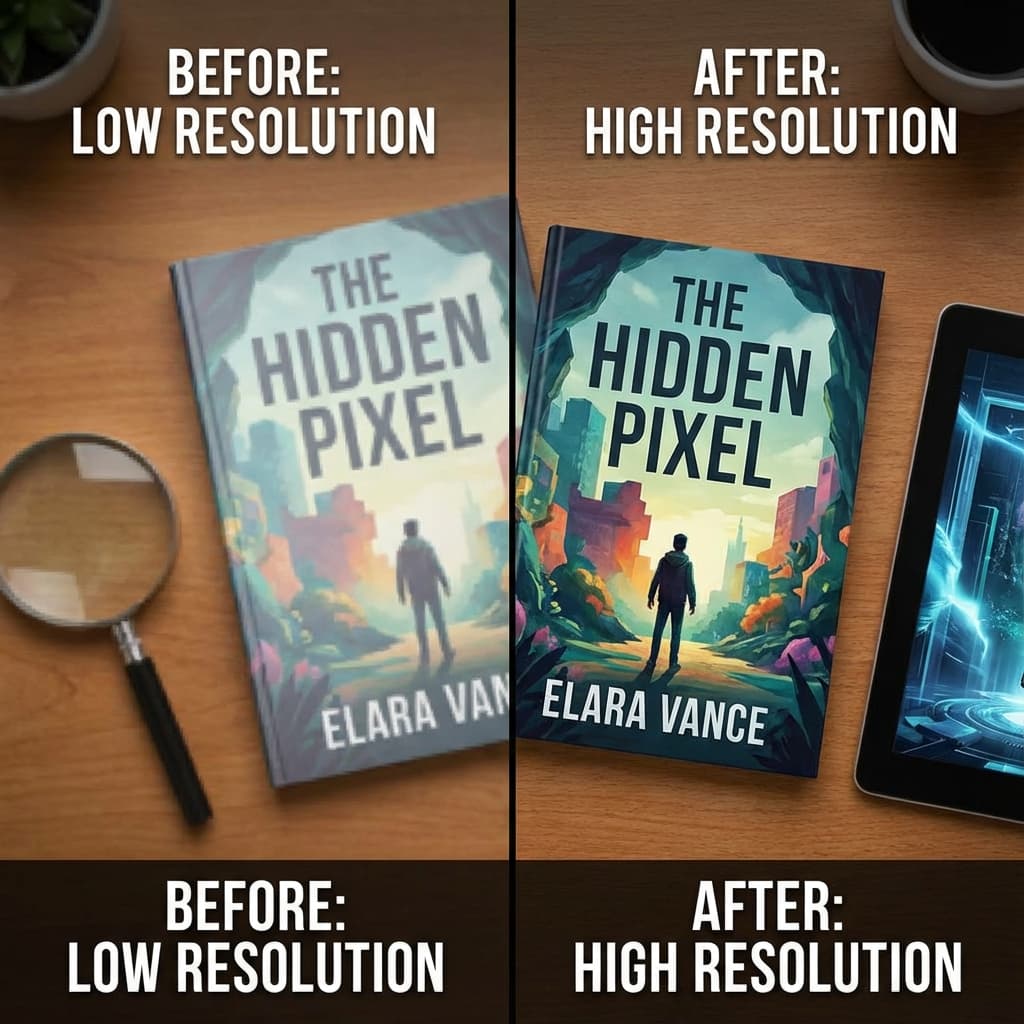 Fix Blurry KDP Covers: Resolution and DPI Guide