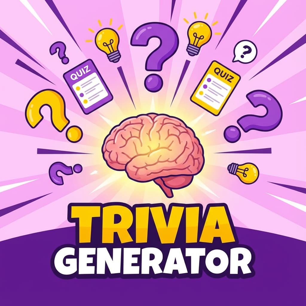 Trivia Generator: Create Engaging Quiz Books for KDP